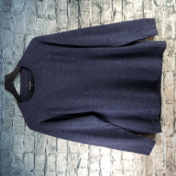 Art of Rhetoric | Dark Blue Pullover Long-Sleeve Knit Sweater - Picture 1 of 9